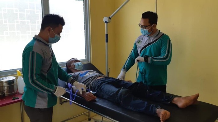 2 WN Malaysia Terdampar di Pantai Rupat Riau, 3 Hari Terombang-ambing di Laut (Foto: Istimewa)