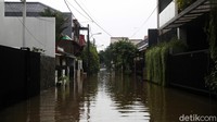 Diketahui terdapat 6 kecamatan di Kota Bekasi yang tergenang akibat hujan.