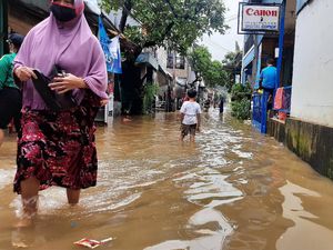 Daftar Titik Banjir Jakarta Pagi Hari Ini