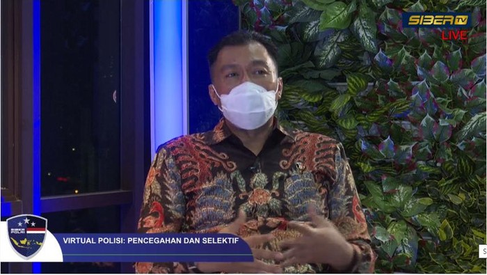 Direktur Tindak Pidana Siber Bareskrim Polri, Brigjen Slamet Uliandi,