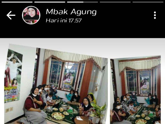 Emak-emak yang gelar acara syukuran untuk sinetron Ikatan Cinta. Emak-emak yang gelar acara syukuran untuk sinetron Ikatan Cinta.