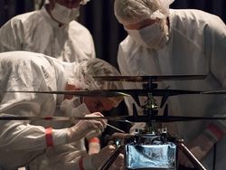 Momen Bersejarah Pertama Kali Helikopter Terbang di Mars