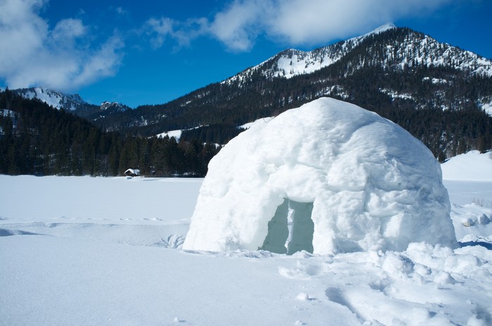 Ilustrasi igloo