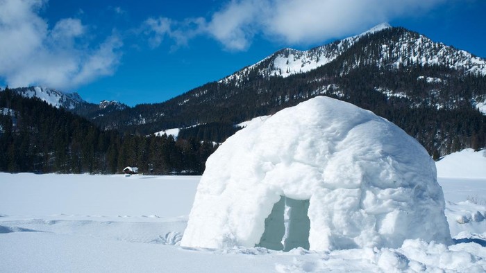 Ilustrasi igloo