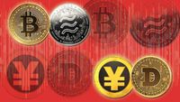 Ilustrasi Uang Digital Bitcoin