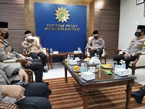 Ke Yogyakarta, Kapolri Bertemu Ketum Muhammadiyah