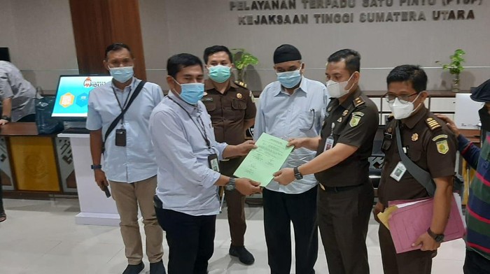 Kejati Sumut Tangkap Buronan Kasus Penipuan di Deli Serdang Sumut (Foto: Istimewa)