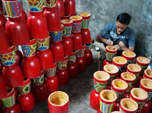 Kendang Jimbe Blitar Laris Manis di Negeri Tirai Bambu