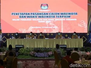 KPU Tetapkan Eri-Armuji Sebagai Wali Kota dan Wakil Wali Kota Surabaya