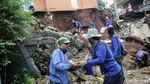 Rumah di Griya Merdeka Timur Depok Terancam Longsor