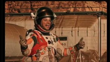 Ceritanya Perseverance datang ke Mars untuk menyelamatkan Damon yang bertahun-tahun terjebak di sana. Foto: Screenshot/Twitter