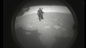 Perseverance siap-siap jadi bintang tamu spesial di serial The Mandalorian. Foto: Screenshot/Twitter