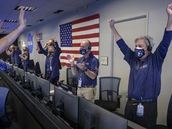 Sorak-sorai Warnai Pendaratan Rover Perseverance NASA di Mars