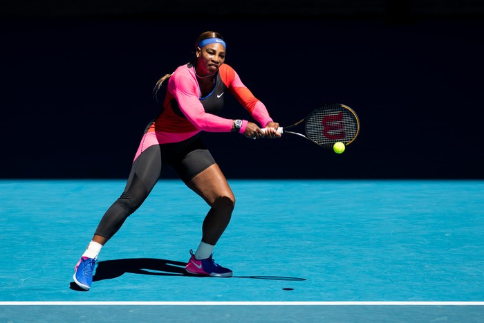 Serena Williams di Australian Open 2021 Serena Williams melawan Naomi Osaka di semi final Australian Open 2021