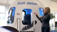 Selain Zero 2 Infinity, Blue Origin juga mengajak traveler ke luar angkasa, namun dengan harga yang lebih mahal, yaitu USD 200.000 atau Rp 2 miliar.  (Zero 2 Infinity)