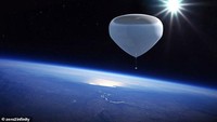 Start up yang berbasis di Spanyol. Zero 2 Infinity menawarkan wisatawan terbang di atas ketinggian 130.000 kaki ke luar angkasa. (Zero 2 Infinity)