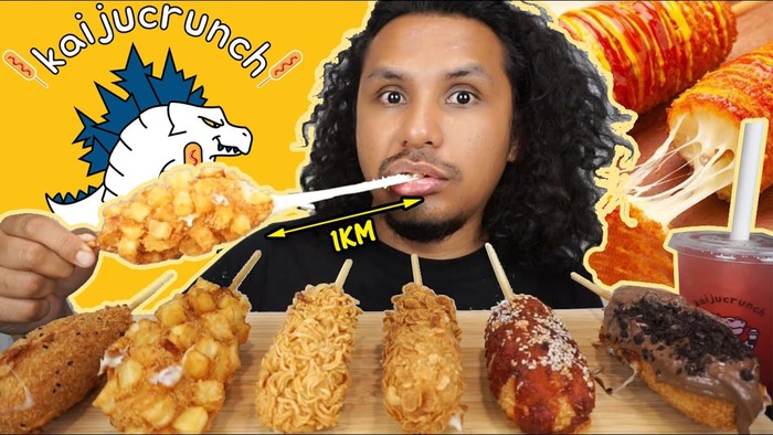 Wow! YouTuber Ini Bisa Lahap Puluhan Porsi Makanan Sekaligus