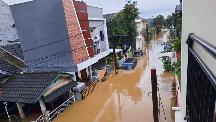 Banjir di Mekarmukti Cikarang Utara