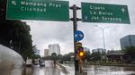 Bak Sungai, Begini Penampakan Banjir di Tol JORR TB Simatupang