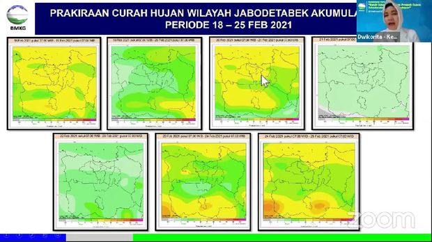 BMKG membeberkan kondisi pemicu terjadinya cuaca ekstrem di Jabodetabek (dok YouTube BMKG)