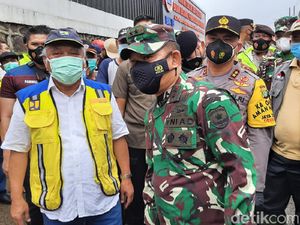 Susul Menteri PUPR, Kapolda Metro-Pangdam Jaya Tinjau Banjir PGP Bekasi