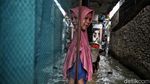 Banjir Rendam Permukiman di Kapuk Muara