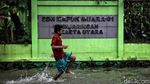 Banjir Rendam Permukiman di Kapuk Muara