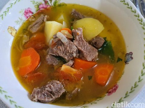 Sop Daging Kuah Bening ala Jawa