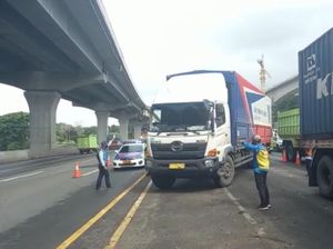 Tol Japek Arah Jakarta Contra Flow, Ini Titik Lokasinya