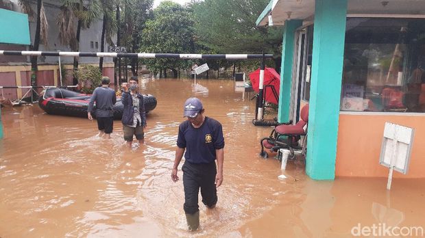 Banjir di Bumi Nasio Indah Bekasi
