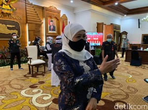 PPKM Mikro Jilid 1 Tinggal Sehari, Khofifah Beberkan Hasilnya di Jatim
