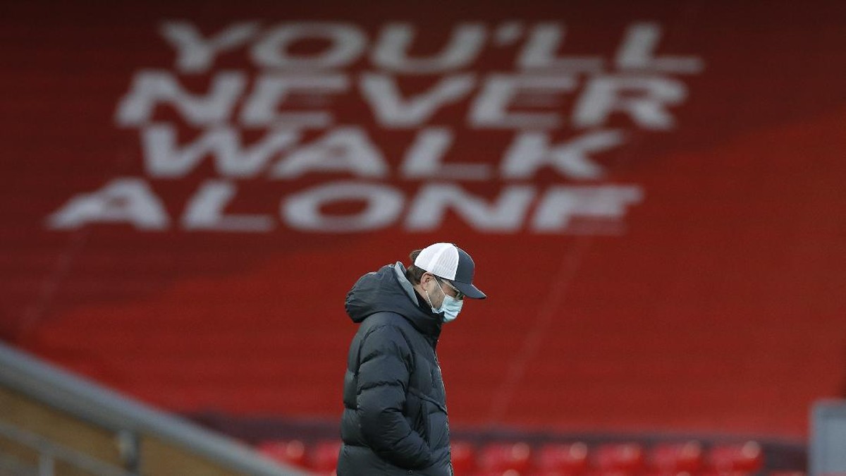 Liverpool tidak akan didukung langsung fansnya saat bertemu Real Madrid. (Foto: AP/Phil Noble)