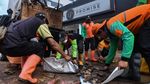 Kondisi Kemang Usai Banjir Surut