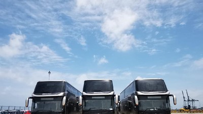 Bus Tingkat Karoseri Laksana yang Bikin Bangladesh Ketagihan