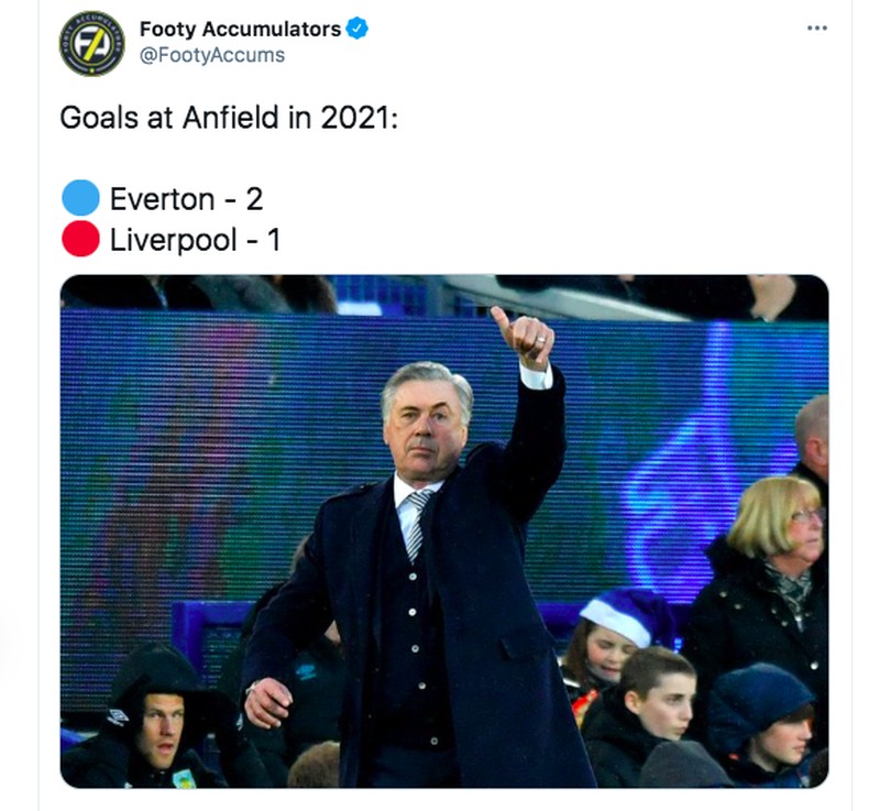 Meme Liverpool Everton