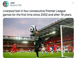 Liverpool Terus Keok Jadi Bahan Meme Menohok