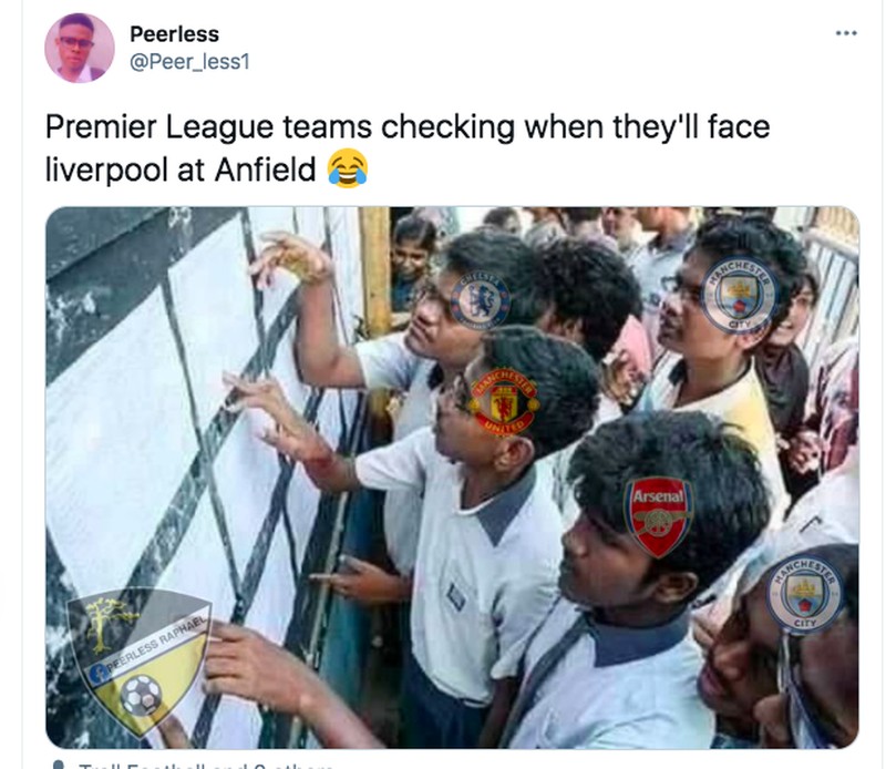 Meme Liverpool Everton