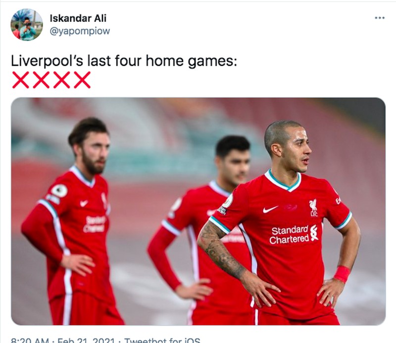 Meme Liverpool Everton