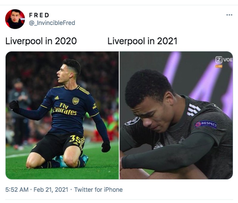 Meme Liverpool Everton