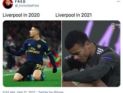 Liverpool Terus Keok Jadi Bahan Meme Menohok