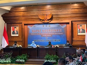 Pemerintah Perpanjang PPKM Mikro, Jatim Tunggu Pengumuman Gubernur