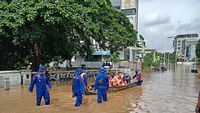 Potret Banjir Besar Jakarta Di Awal 2021