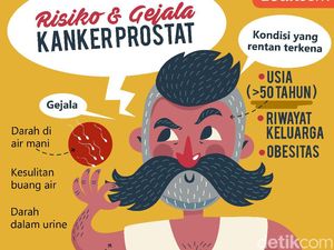 Risiko dan Gejala Kanker Prostat, Laki-laki Wajib Tahu