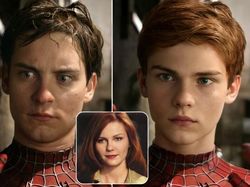 12 Foto Anak Hasil Rekayasa AI dari Pasangan Film Legendaris