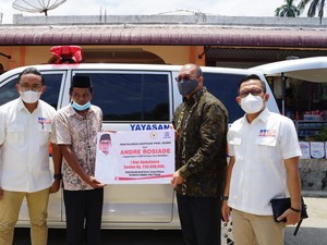 Andre Rosiade Penuhi Janji Beri Bantuan Ambulans di Sungai Pisang