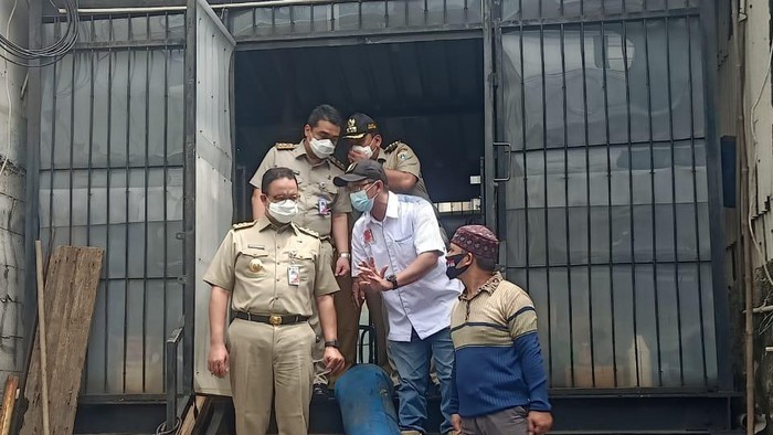 Anies kunjungi lokasi banjir di Rawa Buaya Jakbar yang sudah surut