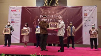Askrindo Syariah Raih Indonesian Creativity and Best Leader Award