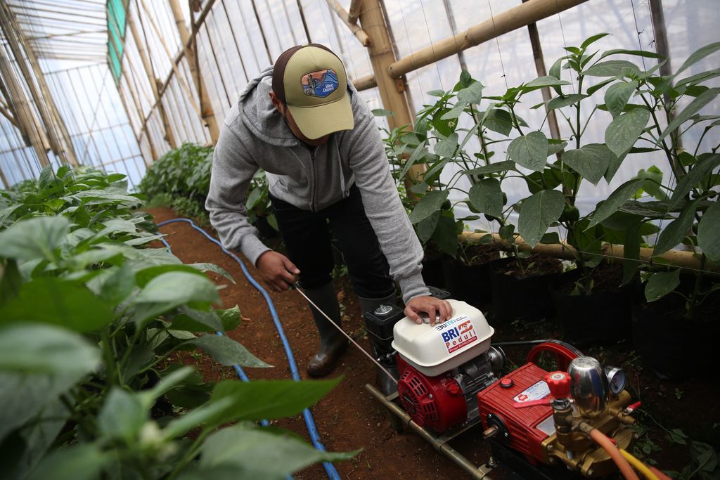 Bantuan Alsintan untuk Petani Bandung-BRI