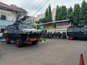 2 Kompi Polisi Amankan Sidang Praperadilan Habib Rizieq di PN Jaksel