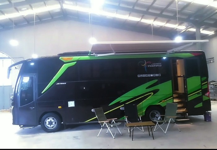 Bus Mewah ala Sultan yang Jadi Rumah Berjalan